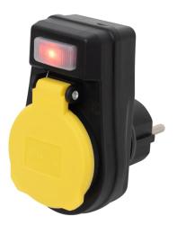 Home hálózati aljzat, kapcsolós, kültéri (NVKO 1)