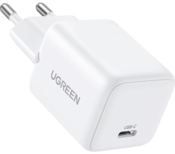 UGREEN USB-C GaN gyorstöltő EU X512, 20W (55554)