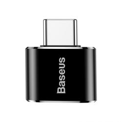 Baseus  átalakító, USB - Type-C, fekete (CATOTG-01)