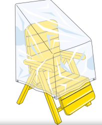 Kerti szék huzat 67x67x109 cm (14302-L)