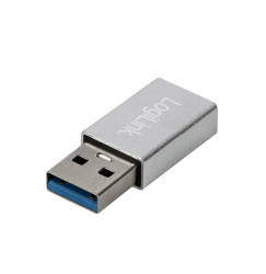 LogiLink USB 3.2 Gen1 Type-C adapter, USB-A/M-USB-C/F, ezüst (AU0056)