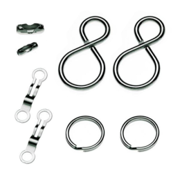 Golyóslánc tartó garnitúra réz kr. 3x 2db SB (3139510)