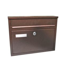 Postaláda fekvő záras 35x27,3cm barna Varia CS (3490129)