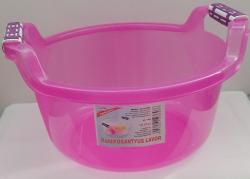 Fogantyús műanyag lavór, 10 l, lila (1406)