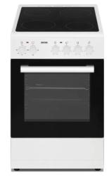 MPM kerámia lapos elektromos tűzhely, fehér (MPM-53-KEC-37)