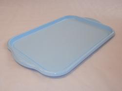 Tálca világoskék műanyag 38,5x26x2 cm (572)