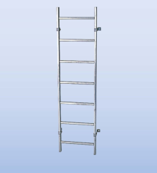 Krause Stabilo aknalétra V4A nemesacélból 1x4 (816030)