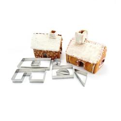 Mézeskalács ház kiszúró készlet 7 db (12403)