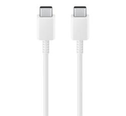 Samsung adatkábel (Type-C - Type-C, 5A, 100W, PD gyorstöltő, 180cm) FEHÉR