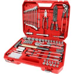 Extol Premium 100 db-os szerszám és dugókulcs készlet, 1/4