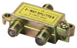 USE F KOAX elosztó, 2 utas (TS 1910)