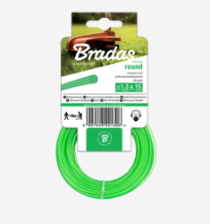 Bradas fűnyíró damil kerek 2,0mm x 15m (1042015 - ZTO2015K)