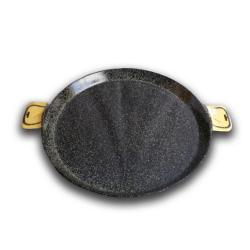 Garcima 70 cm-es zománcozott paella sütőtál, szeletsütő