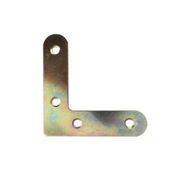 Ablakszegletvas  60 x 60 / 1 mm sárga horgany (ET) (3254051)