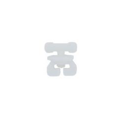 Függönysín végzáró menetes műanyag (3716001)