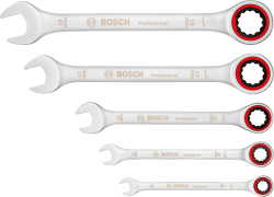 Bosch 5 részes racsnis csavarkulcs készlet (1600A02Z3D)