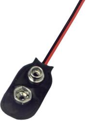 Home elemcsatlakozó 9V-os elemhez (BH 036)