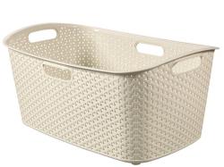 Curver Style rattan hatású ruháskosár 47L (223393)