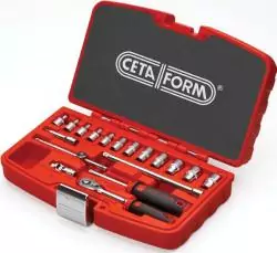 Ceta Form Dugókulcs készlet 18 részes 1/4