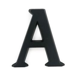 SB alumínium házszám A betű matt fekete 10cm (3970199)