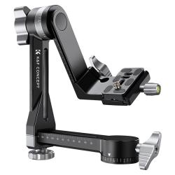 K&F Concept gimbal állványfej, arca swiss, CNC alumínium ötvözet (KF-31-052)