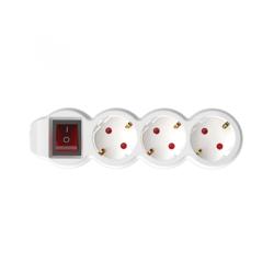 Home hálózati elosztó, kapcsolós (NV 3K-5/WH/1,5)