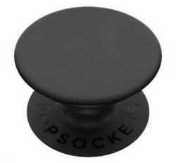 PopSockets telefontartó (készülékre ragasztható, többfunkciós) FEKETE800470