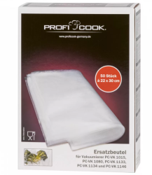 ProfiCook vákuum tasak 50 db,  22x30cm