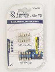 Üvegbiztosíték,10 db-os (17244)