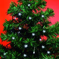 Home LED-es elemes fényfüzér (MLC 58/WH), 50 LED, hidegfehér, időzítős