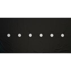 Nature takarófólia nagy zöldségekhez ültetési lyukakkal, fekete, 0,95x10m (6030278)