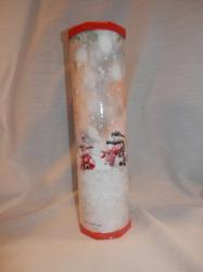 Frissentartó fólia vágókéssel vastag Rollbox 270 m hóember mintás (844-hóember)