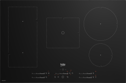 Beko beépíthető indukciós főzőlap, 5 zónás (HII-85770 UFT)