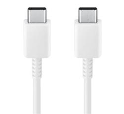 Samsung adatkábel (Type-C - Type-C, 3A, 100W, gyorstöltő, 180cm) FEHÉR