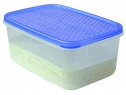 Szögletes mércés, műanyag ételdoboz  18x12x8 cm (431)