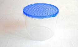 Mércés, műanyag ételdoboz hengeres 1,5 L (304)