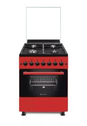 NOVACOOK F6B40 Kombinált tűzhely 57x58 meggypiros (F6B40EF R)