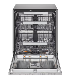 LG DB475TXS QuadWash beépíthető mosogatógép, 14 terítékes
