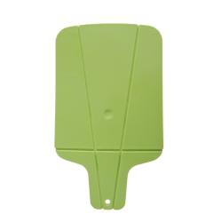 Vágódeszka műanyag, összehajtható 22x37 cm zöld(209)