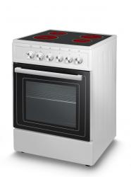 NoraPro Kerámialapos Tűzhely 60 cm fehér (VC604W)