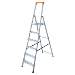 Krause Monto Solidy állólétra 6 lépcsőfokos  (126245)