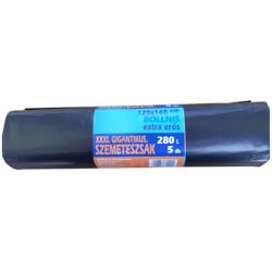 Szemeteszsák 280L (5db) (1200 x 1400 x 0,04 mm) (3393325)