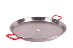 Garcima 60 cm-es polírozott paella serpenyő, szeletsütő