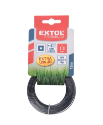 Extol Premium damil szegélynyíró géphez 1,6 mm, négyszög keresztmetszetű, 15m (8870912)