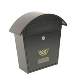 Postaláda ívelt záras festett barna (3490132)