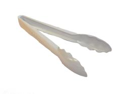 Salátaszedő csipesz, műanyag fehér (1072)