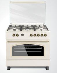 NOVACOOK Exclusive Line 90 Retro kombinált tűzhely 90x60 (F9S50E6-RC RETRO)