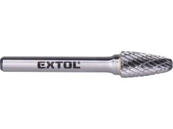 Extol keményfém turbómaró, rotormaró, kerek orrú, 10x20mm, keresztfogazás (8703754)
