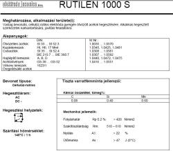 Elektróda Rutilen 1000 S 2.0 mm 4 kg (11017)