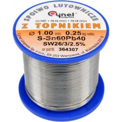 Forrasztó ón 1,0mm/250g (TOY-76811)